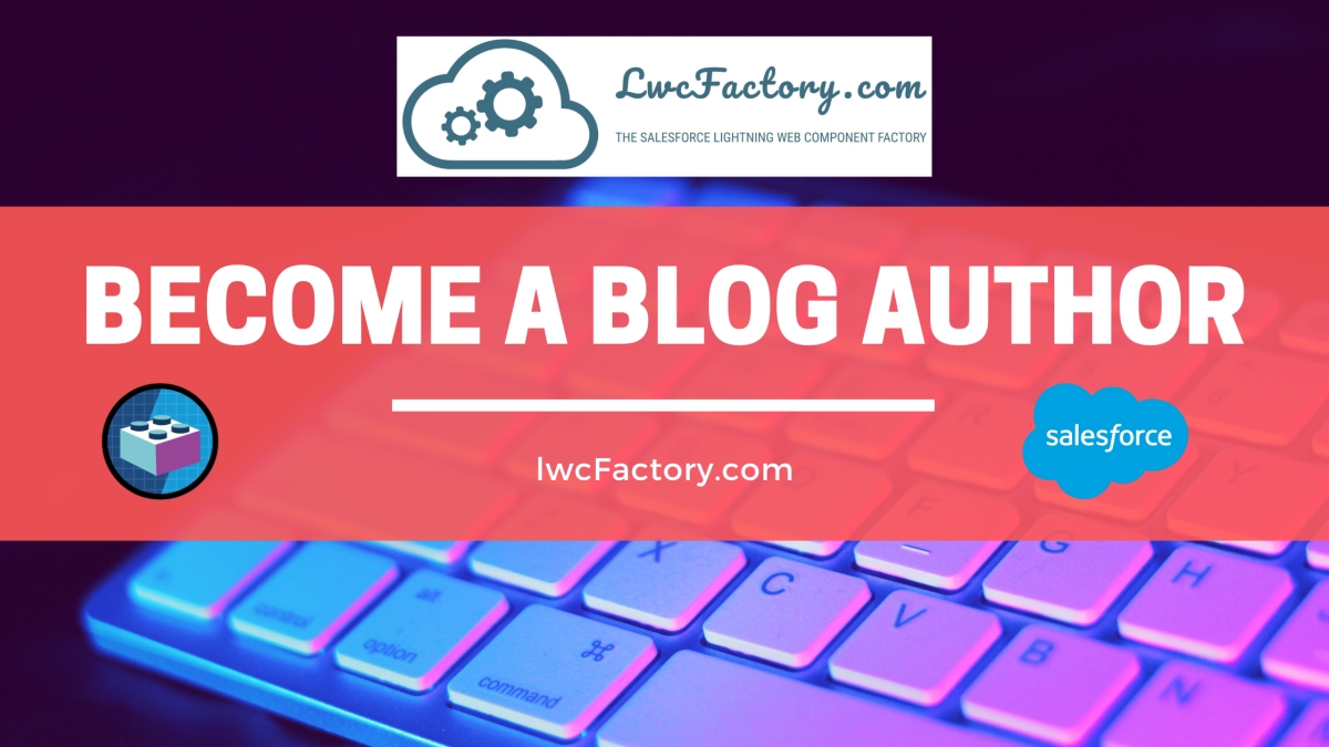 become a blog author